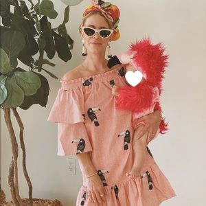 PB baby Flamingo Bird Costume *Price Firm*